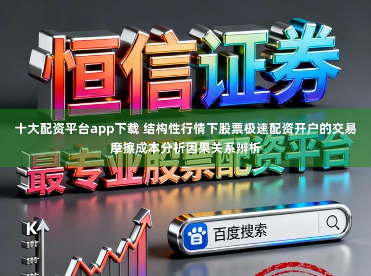 十大配资平台app下载 结构性行情下股票极速配资开户的交易摩擦成本分析因果关系辨析